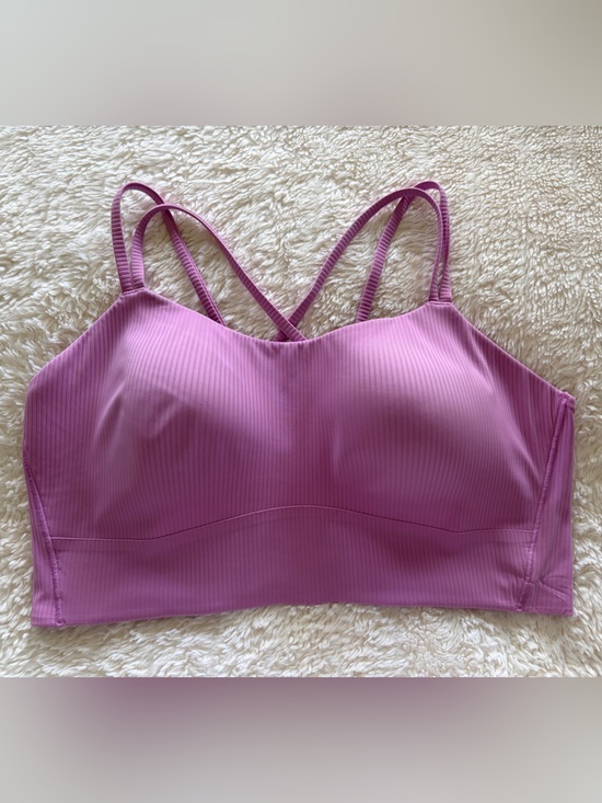 lululemon athletica Other - lululemon athletica Like a Cloud Longline Bra - Sakura Pink- 12 D/DD